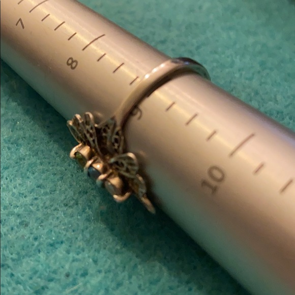 Sterling silver multiple color stone ring - Picture 5 of 5